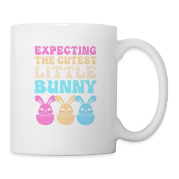 Gender Reveal Pâques Future maman - Mug blanc - blanc - Droite