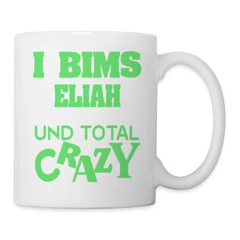 Elijah as a given name - Mug - white - Right