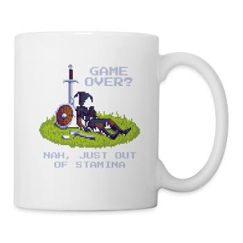 Pas de fin de partie | Only Stamina Empty - RPG Vibe - Mug blanc - blanc - Droite