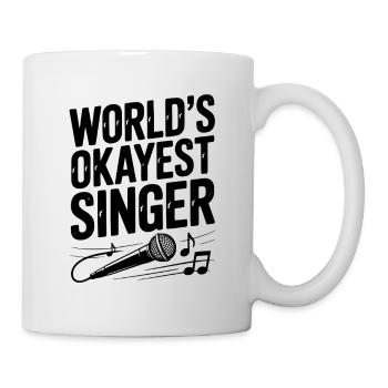 World’s Okayest Singer - Mug - white - Right