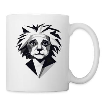 Black and White Abstract Genie - Mug - white - Right