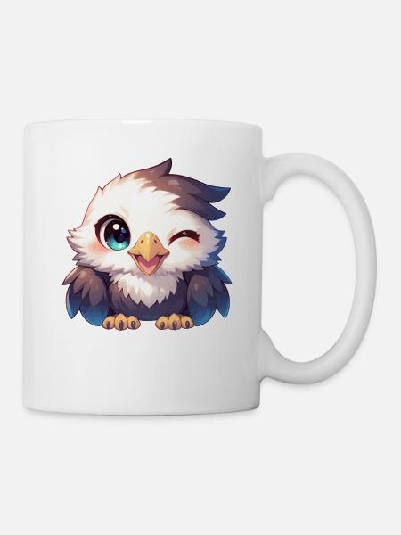 Adler - Tasse - Weiß