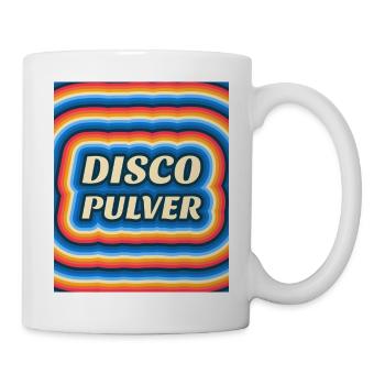 Disco Pulver Retro Logo - Tasse - Weiß - Rechts