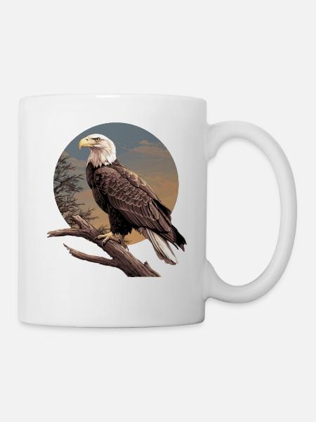 Adler - Tasse - Weiß