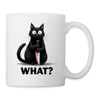 WHAT? Killer Cat - Mug - white - Right
