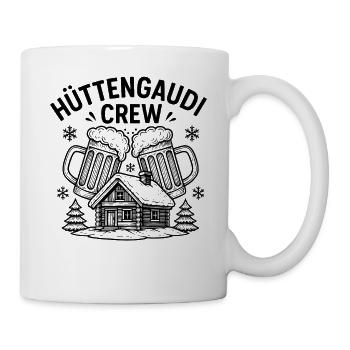 Hut fun crew - Mug - white - Right