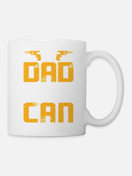 Schrauber Papa Geschenk - Tasse - Weiß