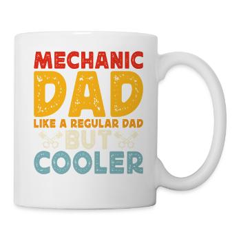 Mécanicien automobile Mécatronicien Technicien Tournevis Cadeau - Mug blanc - blanc - Droite