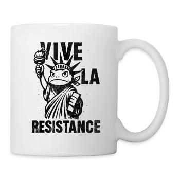 Vive La Resistance Silhouette Tee - Mug - white - Right