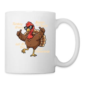 Lass mich den Herbsthumor des Auflaufs sehen - Tasse - Weiß - Rechts