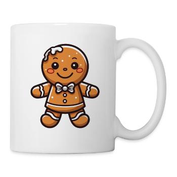Christmas Gingerbread Baking Cookie - Mug - white - Right