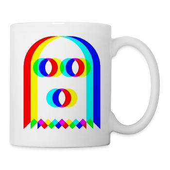 👻 RGB-Geist - Tasse - Weiß - Rechts