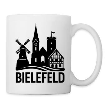 Bielefeld Silhouette - Mug - white - Right