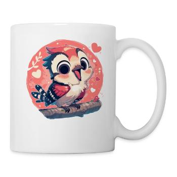 Spechte Specht - Tasse - Weiß - Rechts