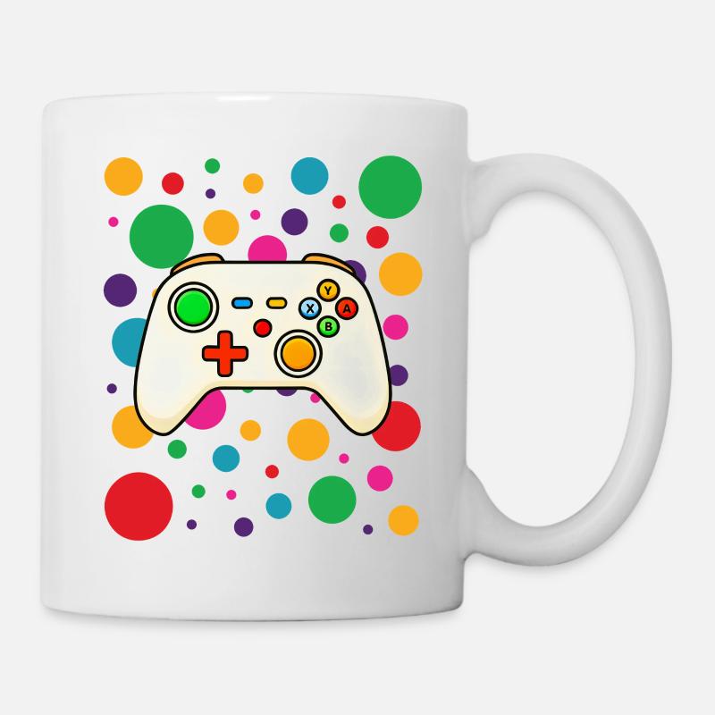 Colorburst Gamecontroller - Tasse - Weiß