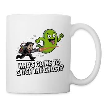 Ghost Chaser: Kosmische Jagd - Tasse - Weiß - Rechts