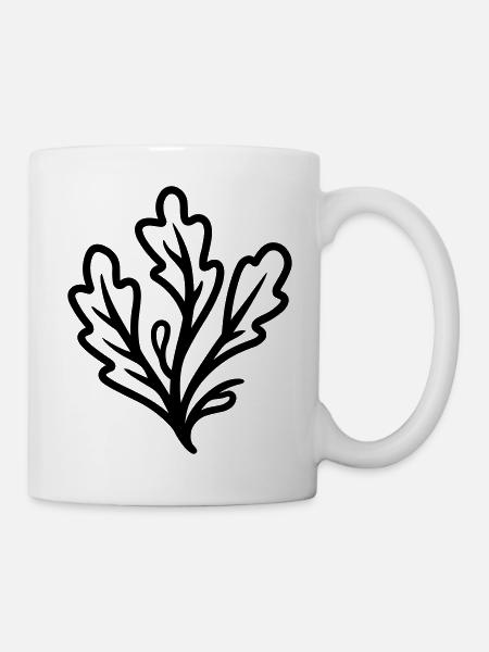 Alge - Tasse - Weiß