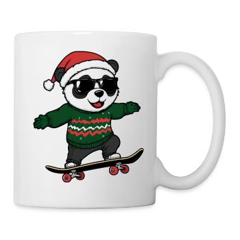 Panda Christmas Funny - Mug - white - Right