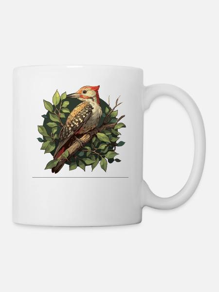 Spechte Specht - Tasse - Weiß