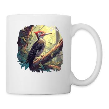 Spechte Specht - Tasse - Weiß - Rechts