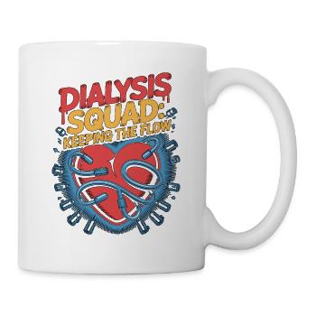 Dialysis Nurse Dialysis Squad Nephrology Nurse - Mug - white - Right