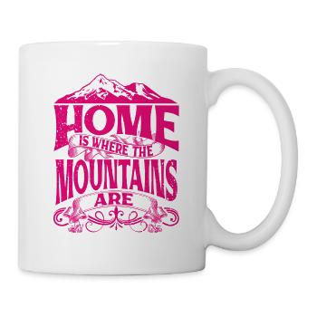 Home Is Where The Mountains Are - Mug - white - Right