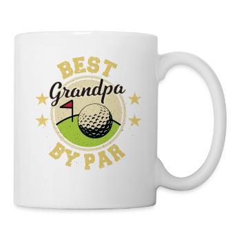 Golf Opa - Tasse - Weiß - Rechts