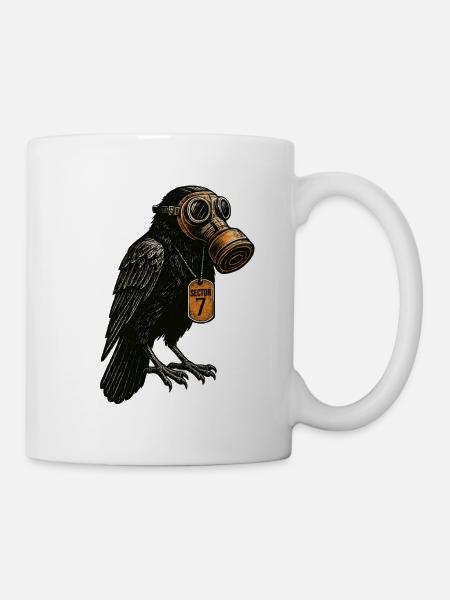 Untergrund - Raven Sector 7 - Tasse - Weiß