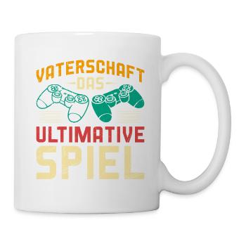 FATHERHOOD THE ULTIMATE GAME Fun - Mug - white - Right