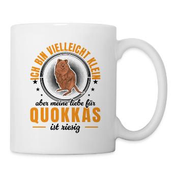 Quokka maybe small short-tailed kangaroo - Mug - white - Right