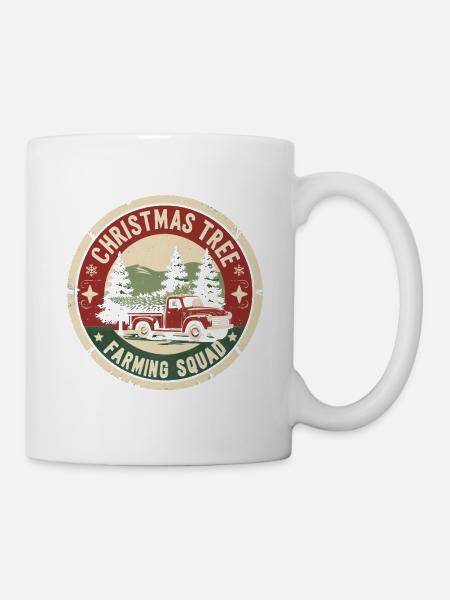 Weihnachtsbaum Züchter - Tasse - Weiß