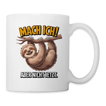 But I don't do it now sloth saying - Mug - white - Right