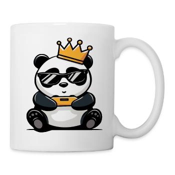 Panda Controller and Crown - Mug - white - Right