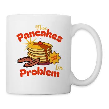 Gaufres fraîches Cadeau drôle - Mug blanc - blanc - Droite