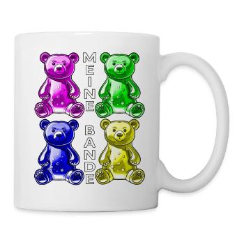 GUMMIBÄREN MEINE BANDE - Tasse - Weiß - Rechts