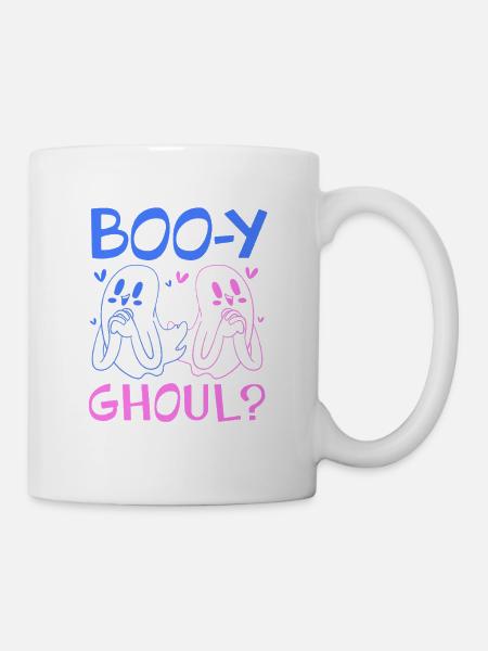 Halloween Gender Reveal - Tasse - Weiß