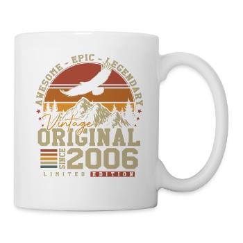 Original 2006 Vintage Vintage Birthday Retro - Mug - white - Right