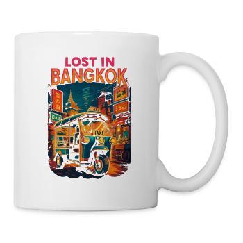 Lost in Bangkok – Streetlife & Adventure Design - Mug - white - Right