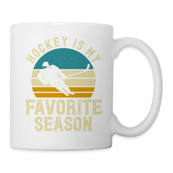 Hockey Eishockey Eishockeyspieler Geschenk - Mug - white - Right
