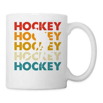 Hockey Eishockey Eishockeyspieler Geschenk - Mug - white - Right