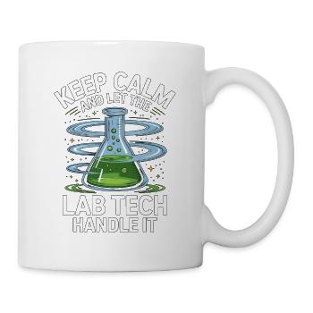 Lab Technician Keep Calm And Medical Technologist - Mug - white - Right