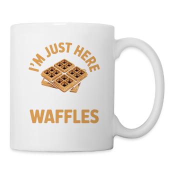 Butter Waffles Breakfast Fan Shirt - Mug blanc - blanc - Droite
