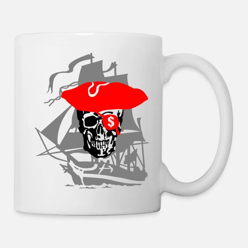 Pirate - Mug blanc - blanc