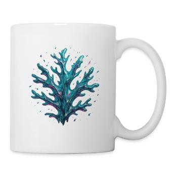 Abstract Coral - Mug - white - Right