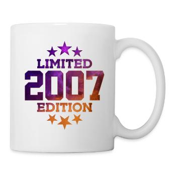 LIMITED EDITION 2007 19TH BIRTHDAY - Mug - white - Right