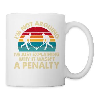 Hockey Eishockey Eishockeyspieler Geschenk - Mug - white - Right