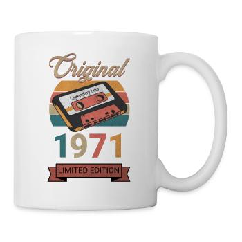 Original 1971 Édition Limitée Cadeau d’Anniversaire - Mug blanc - blanc - Droite