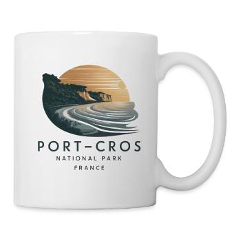 Port-Cros National Nature Park Mediterranean Island - Mug - white - Right