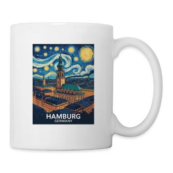 Hamburg - Tasse - Weiß - Rechts