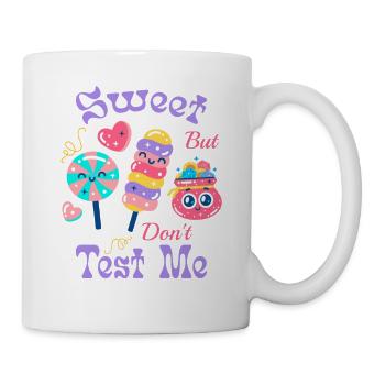 Funny candy gift idea for snack fans - Mug - white - Right